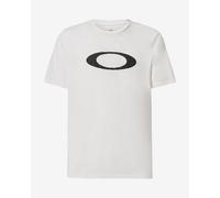 T-shirt Oakley O-Bold Ellipse manica corta bianco logo nero - XXL