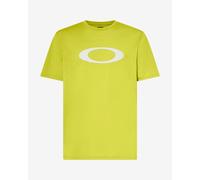 T-shirt Oakley O-Bold Ellipse manica corta verde lime bianco - XS