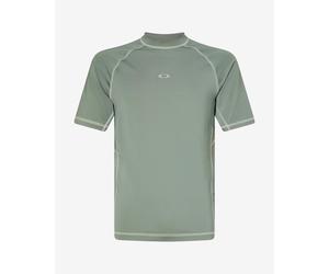 T-shirt Oakley Ventura Rashguard verde a manica corta - XL