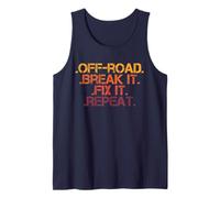 T-shirt Off-road Trails Quad 4x4 Off-road Break It Fox I Canotta