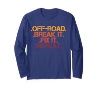 T-shirt Off-road Trails Quad 4x4 Off-road Break It Fox I Maglia a Manica