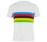 T-Shirt Santini UCI Campione del Mondo Iride - Bianco M / Bianco