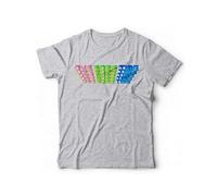 T-Shirt One More Time Dj Daft - Maglietta Disco Music Dance Vintage Punk (Grigio, L)