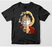 T-shirt One Piece maglietta rubber maglia