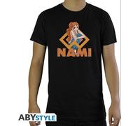 T-shirt - One Piece: Nami Black Basic (t-shirt Unisex Tg. M) (medium)