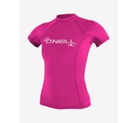 O´neill Wetsuits Basic Skins Crew Short Sleeve Rash Guard Viola XS Donna