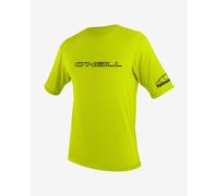 O´neill Wetsuits Basic Skins Rash Tee Short Sleeve Rash Guard Verde 3XL