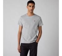 Levi's SS Original Housemark Tee, Maglietta Uomo, Mid Tone Grey Heather Jersey, S