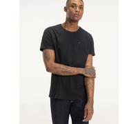 T-shirt Original jersey scollo rotondo Nero S Tinta unita