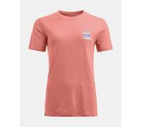 ORTOVOX 140 Cool Mtn Gradient Ts W - Donna - Arancione / Rosa - Taglia XS- modello 2025