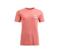 ORTOVOX 140 Cool Mtn Gradient Ts W - Donna - Arancione / Rosa - Taglia XS- modello 2025