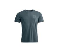 Maglietta funzionale da uomo Ortovox 150 Cool Mtn Mission Ts M Taglia: L / Colore: grigio scuro
