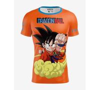 T-shirt Otso Dragon Ball manica corta arancione giallo - S