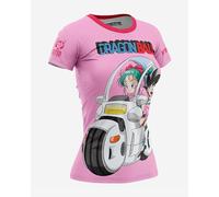 T-shirt Otso Dragon Ball manica corta rosa chewing gum donna - L