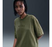 T-shirt oversize a manica corta Nike - Donna - Verde L (IT 48-50)