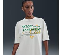 T-shirt oversize con grafica Nike - Donna - Bianco XL (IT 52-54)