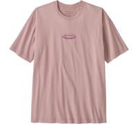 T-shirt oversize da donna Patagonia 95 Oval Logo Violet L