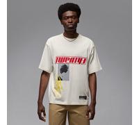 Jordan FLT ESS OVSZ SS CREW men Shortsleeves white in taglia:L
