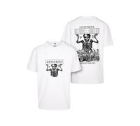 T-shirt oversize Merchcode Offspring Canadian Tour Blanc XL