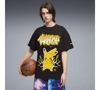 T-shirt oversize PUMA x POKÉMON Pikachu da uomo, Abbigliamento, Nero, 3XL 3XL