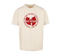 T-shirt oversize Wu-Wear Circle Logo Blanc 2XL