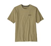 Maglietta a maniche corte patagonia p 6 logo responsibili tee verde uomo