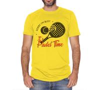 T-Shirt PADEL Dry Fit UNISEX - Sorry I'M Busy Its Padel Time - Elasticizzato