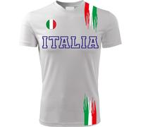 T-Shirt PADEL Tessuto Dry Fit UNISEX - Divisa Italia - Elasticizzato Traspirante