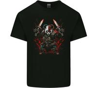 T-Shirt Panda Guerriero Orso MMA SCI-FI Samurai Per Bambini