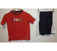 T-shirt + pantaloncino corto bimbo ASICS cod.734111.6NDB Set reefes Jr Tango R