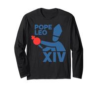 T-Shirt Papa Leone XIV Papa Chicago Maglia a Manica
