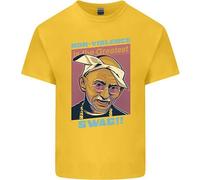 T-Shirt Parodia Di Ghandi Gangsta Rap Musica Hip Hop Per Bambini