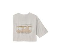 Maglietta Patagonia '73 Skyline Men's Organic T-Shirt per uomo Ref. 37534-BCW Colore Bianco Taglia S