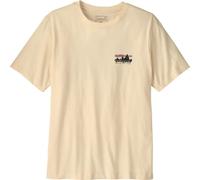 Patagonia - t-shirt classico e comoda in cotone biologico - M's '73 Skyline T-Shirt Undyed Natural per Uomo in Cotone - Taglia XL - Beige