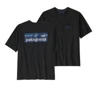 Patagonia - Boardshort Logo Pocket Responsibili-Tee - T-shirt M nero