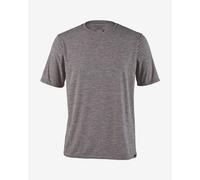 T-Shirt Patagonia Cap Cool Trail manica corta grigio - M