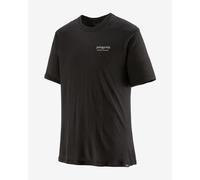 T-shirt Patagonia Capilene Cool Merino Graphic manica corta nero - L