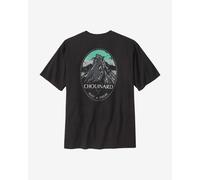 Maglietta da uomo Patagonia M's Chouinard Crest Pocket Responsibili-Tee Taglia: S / Colore: nero