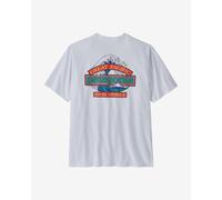 Patagonia - Great Waves Responsibili-Tee - T-shirt S grigio/bianco