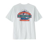 Patagonia - Great Waves Responsibili-Tee - T-shirt XXL bianco/grigio