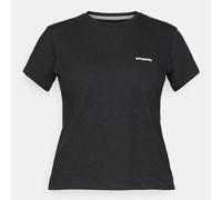 T-Shirt Patagonia Logo Resp Black