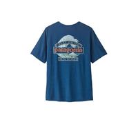 T-Shirt Patagonia M's Cap Cool Daily Shirt - Great Waves (Clement Blue - Light Clement Blue X-Dye) Uomo XL