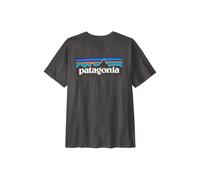 T-Shirt Patagonia M's P-6 Logo T-Shirt (Nero Inchiostro) Uomo S