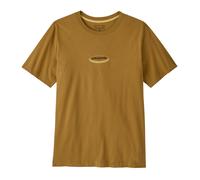 T-shirt Patagonia Oval Logo Marron XS