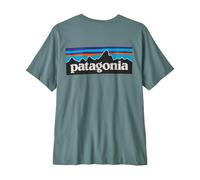 Maglietta da uomo Patagonia P-6 Logo T-Shirt Taglia: L / Colore: blu/verde