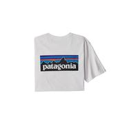 T-shirt Patagonia P-6 Logo Responsabili-tee (Bianco) uomo M