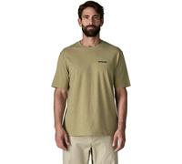 Patagonia T-shirt P-6 Logo Responsibili-Tee manica corta beige/olivia XS