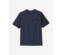 T-shirt Patagonia Regenerative Organic Certified Cotton manica corta blu scuro - L