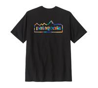 Patagonia Maglietta da uomo M's Unity Fitz Responsibili-Tee in cotone riciclato Nero Taglia S