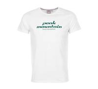 T-shirt Peak Mountain Cosmo Blanc L